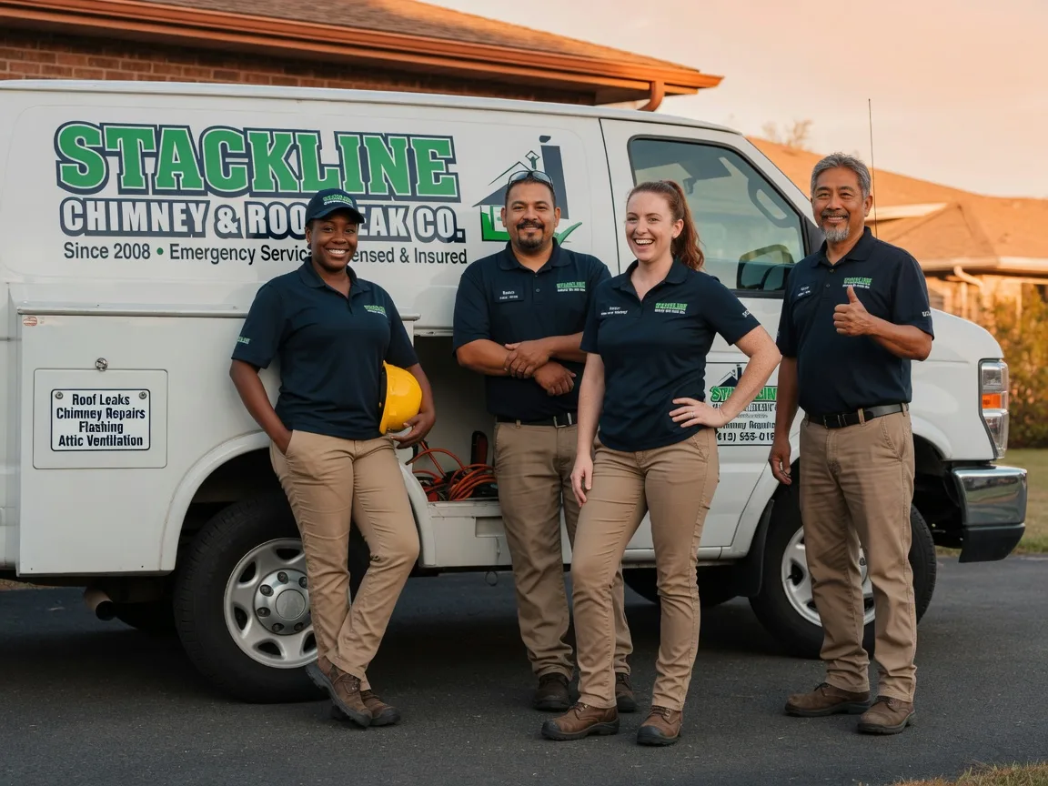 Chimney flashing repair company in Auburn, PA